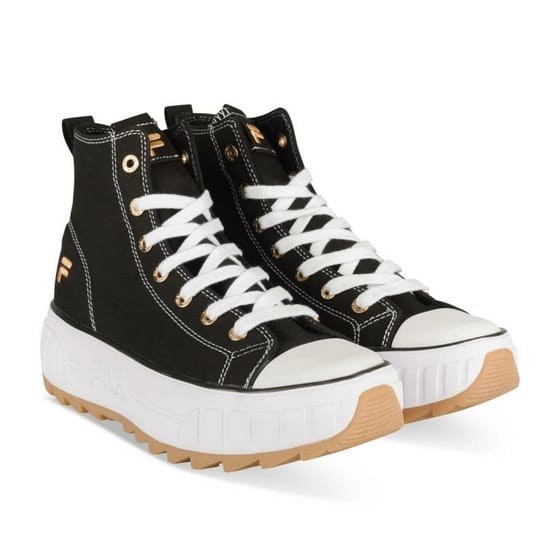 BLACK FILA Blockster Sneakers