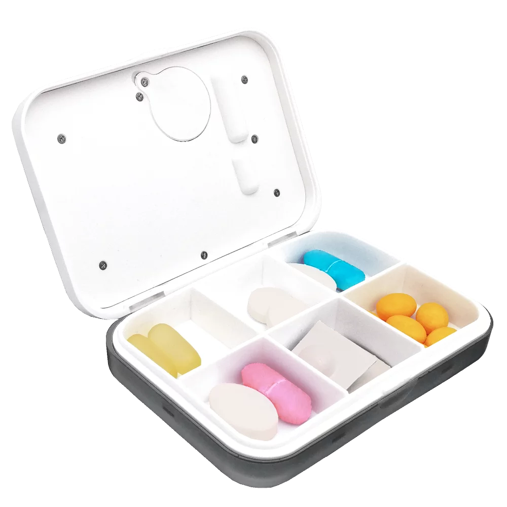 Pill box with Vibrating Alarm