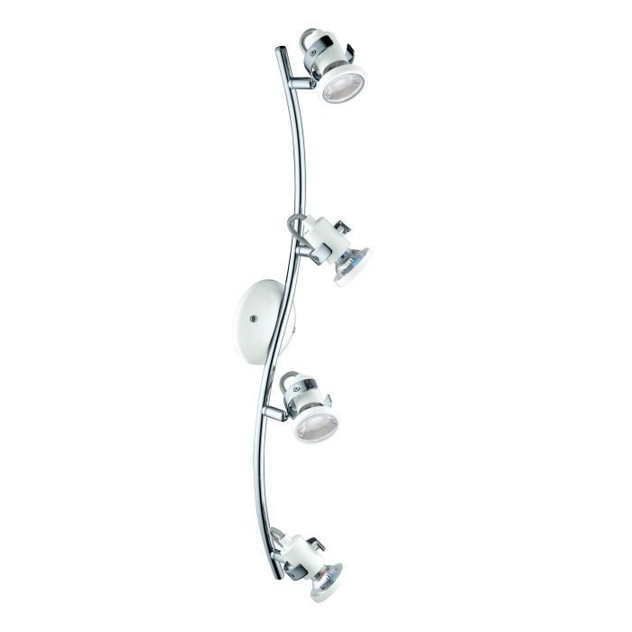 Spot GU10 64,5x10cm Metall silber - Tukon 3