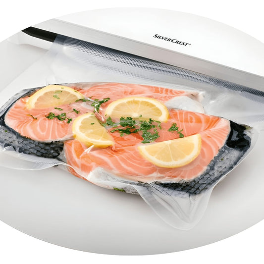 SILVERCREST KITCHEN VACUUM SEALER FILM ROLLS, 300 X 20 CM SET OF 7