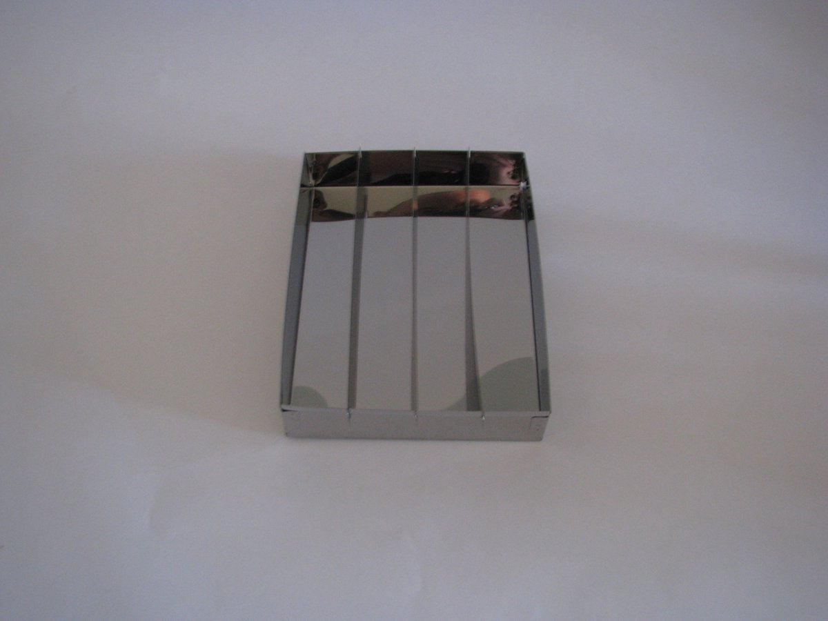 Checkerboard Cake Pan | 20x15x4 cm - Stainless Steel - Non-Stick Coating