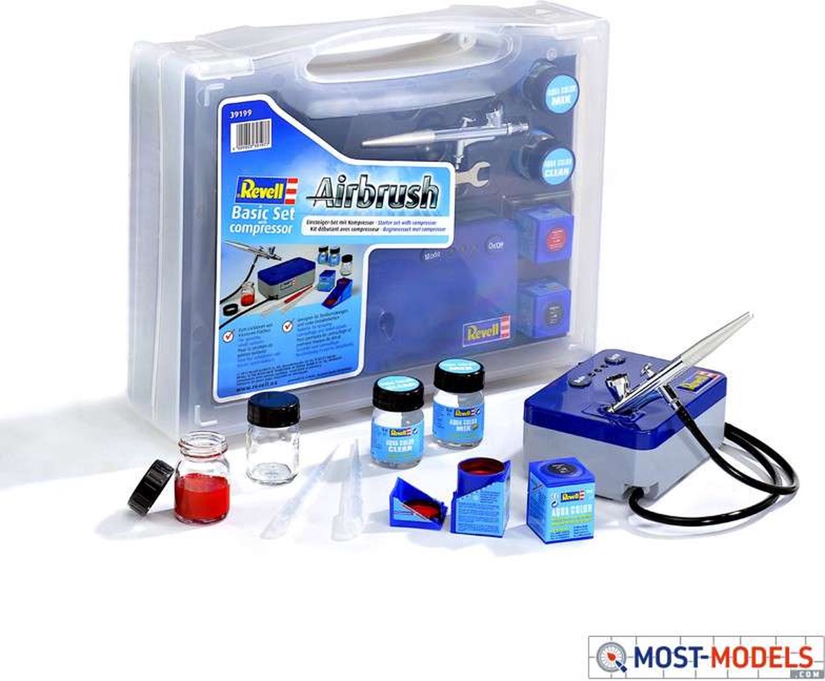 Revell 39199 Basic Airbrush Set with Compressor