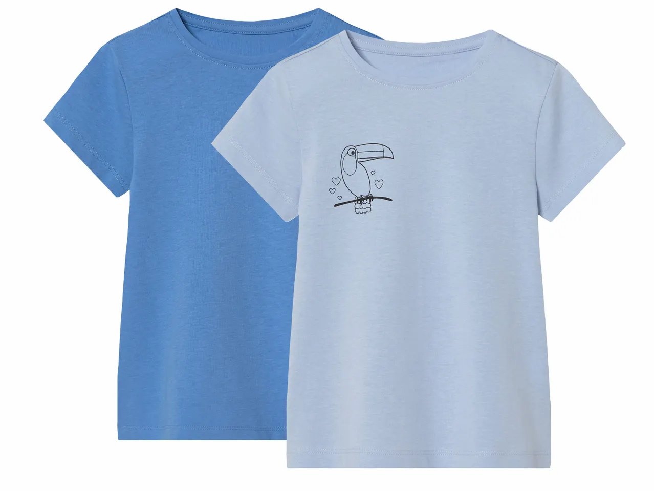 LUPILU Cotton T-Shirts, 2 pcs
