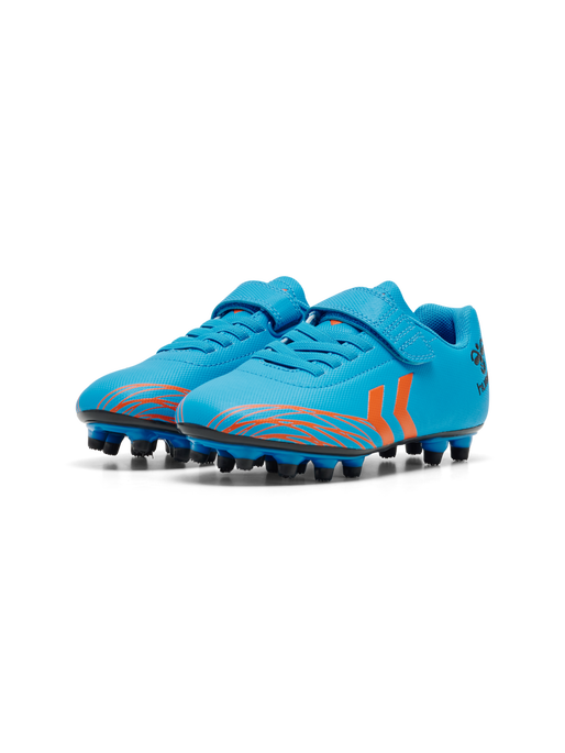 TOP STAR F.G. JR Soccer boots (Blue/Orange)