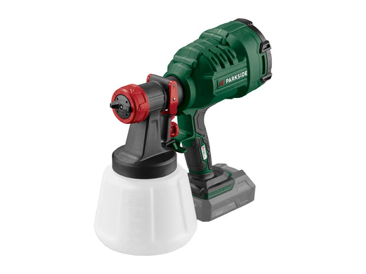PARKSIDE 20V Cordless HVLP Paint Sprayer - Bare Unit
