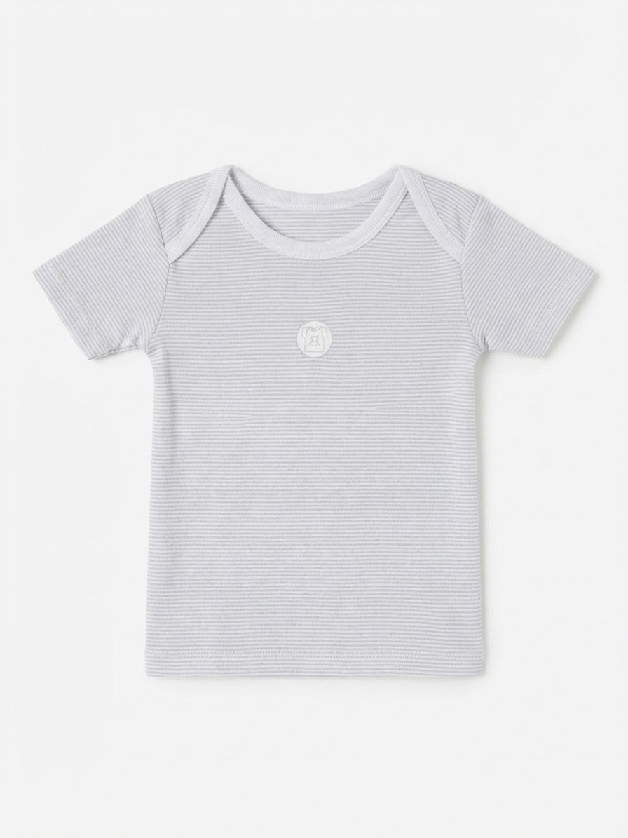 Babies’ T-Shirt, 2 pcs ( grey)