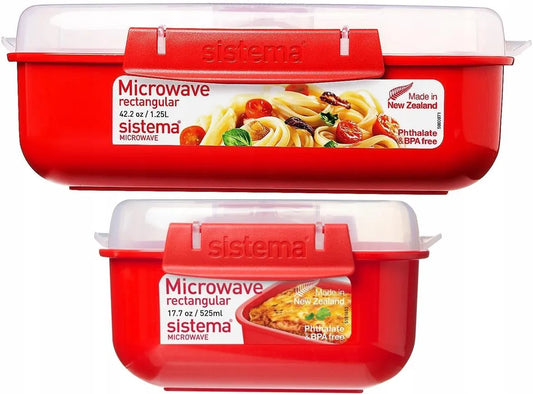 Sistema Microwave To-Go Microwave Container 1.25l 525ml Set