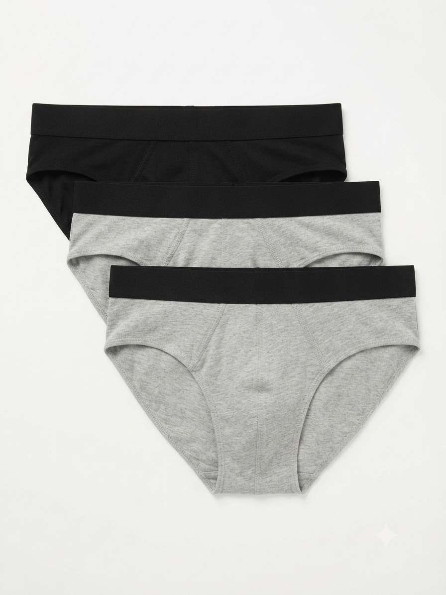 LIVERGY Men’s Briefs Set , 3 pcs