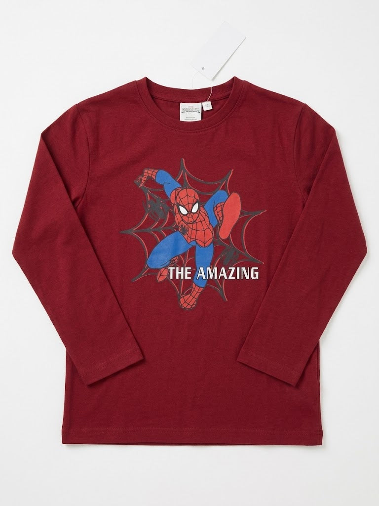 SPIDERMAN Boys Longsleeve T-Shirt