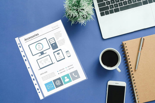 Plastic Sheet Protectors (Set of 100)