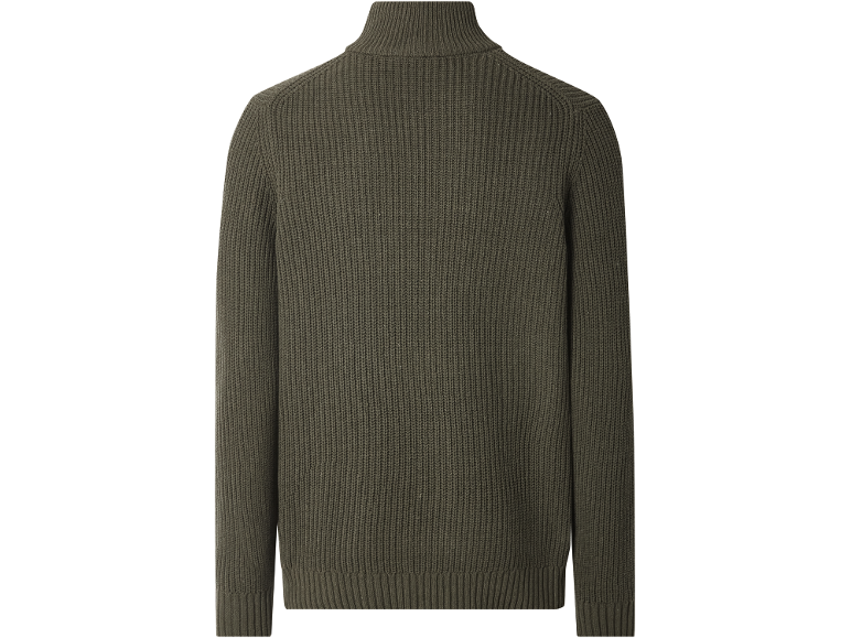 Men’s Half-Zip Jumper (Khaki) -Esmara men