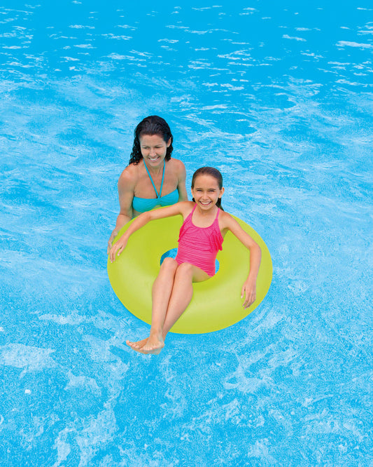 Neon Frost Inflatable Pool Swim Tubes
