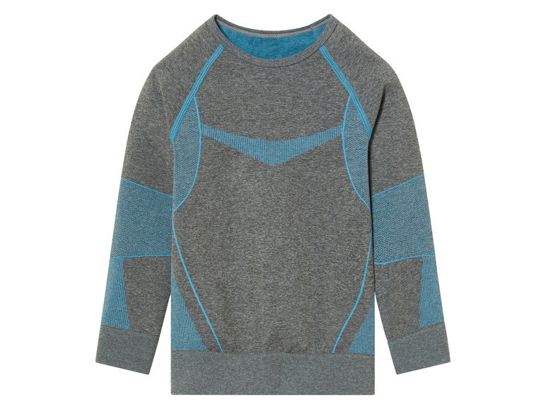 KUNIBOO Boys’ Seamless Thermal Base Layer Set, 2 pcs