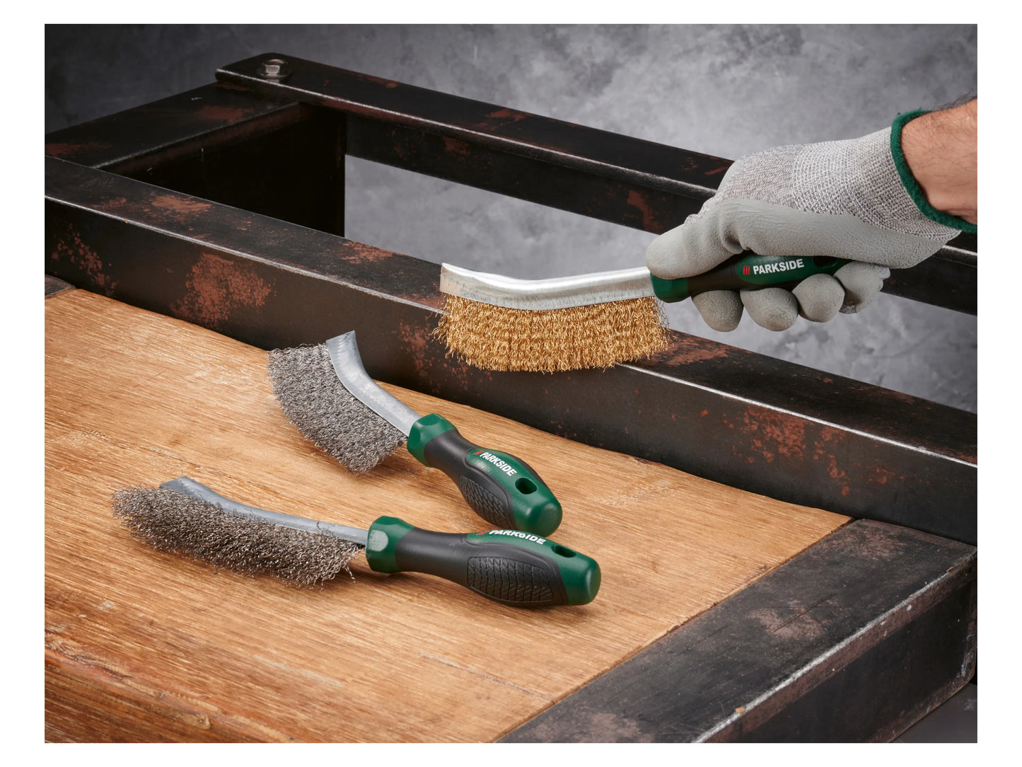 PARKSIDE® Wire Brushes 3-Pieces Set