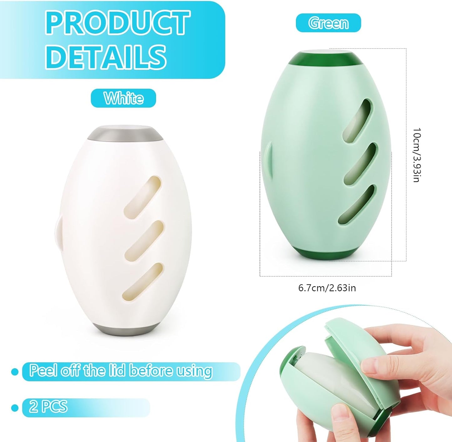 Washable Reusable Lint Roller (Set of 2)