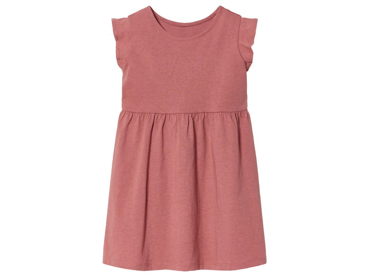 Lupilu Cotton Dress, Pink