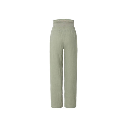Women's muslin maternity pants (Green)