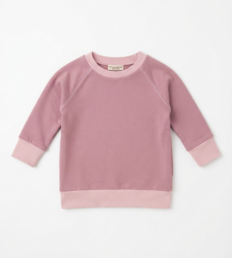 Baby Girls’ Fleece Sweatshirt (pink)