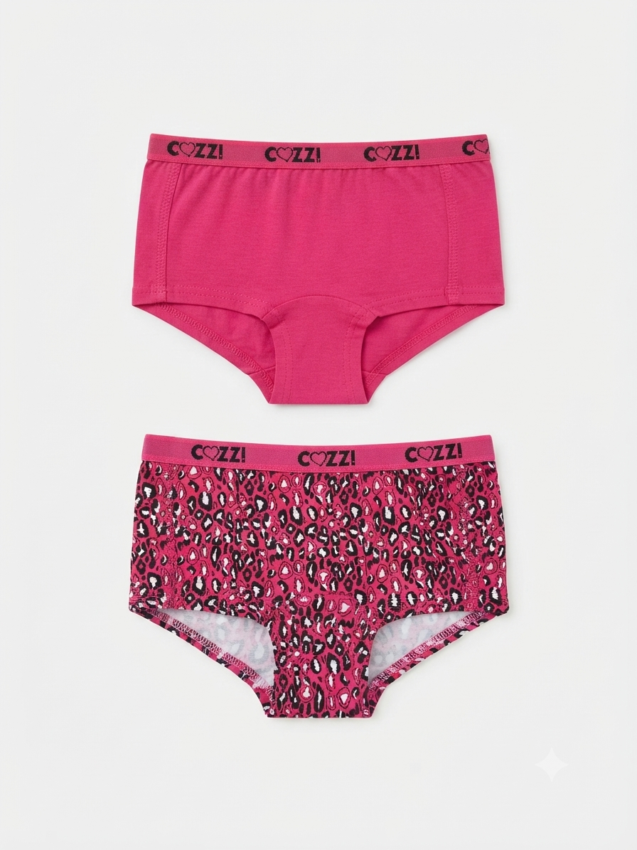 COZZI Girls’ Boxers, 2 pcs