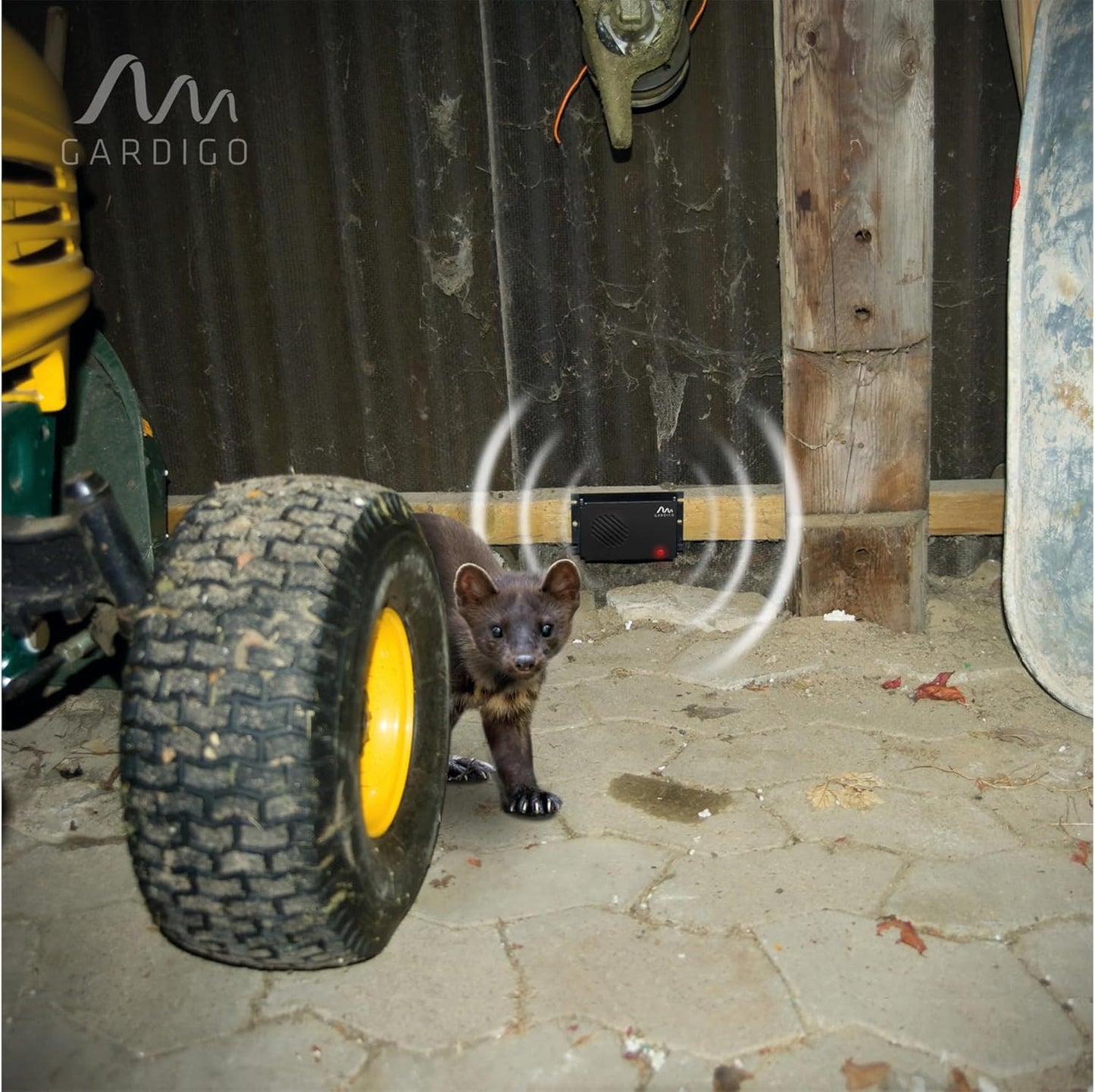Gardigo® Ultrasonic Pest Repeller | Repellent for Martens
