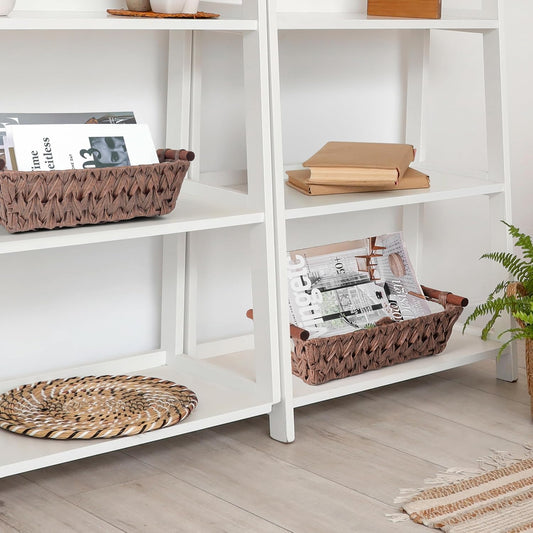 Winter Shore Brown Wicker Basket (Pack of 2)