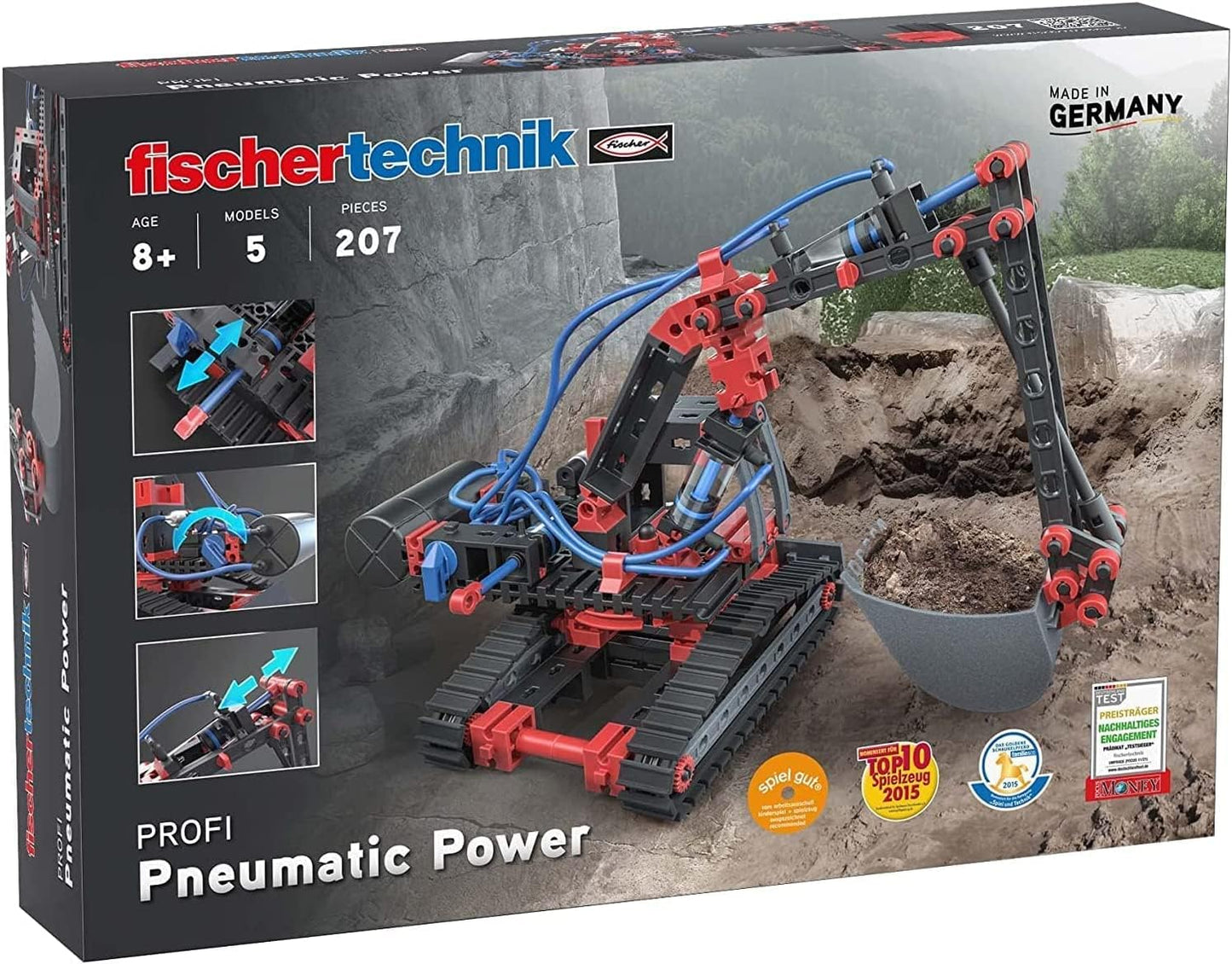 Fischertechnik 533874 "Profi-Pneumatic Power" Construction Set