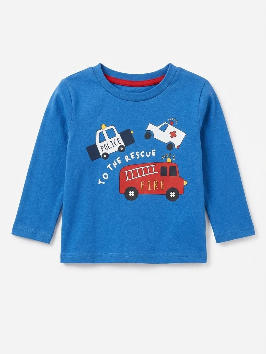 Baby Boy’s Long sleeves T-Shirt «To The Rescue»
