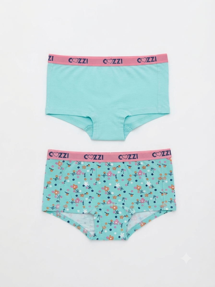 COZZI Girls’ brief Boxers, 2 pcs