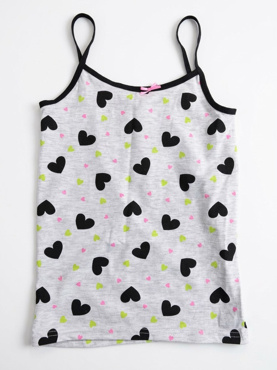 Girls’ Cotton Spaghetti-straps undershirt