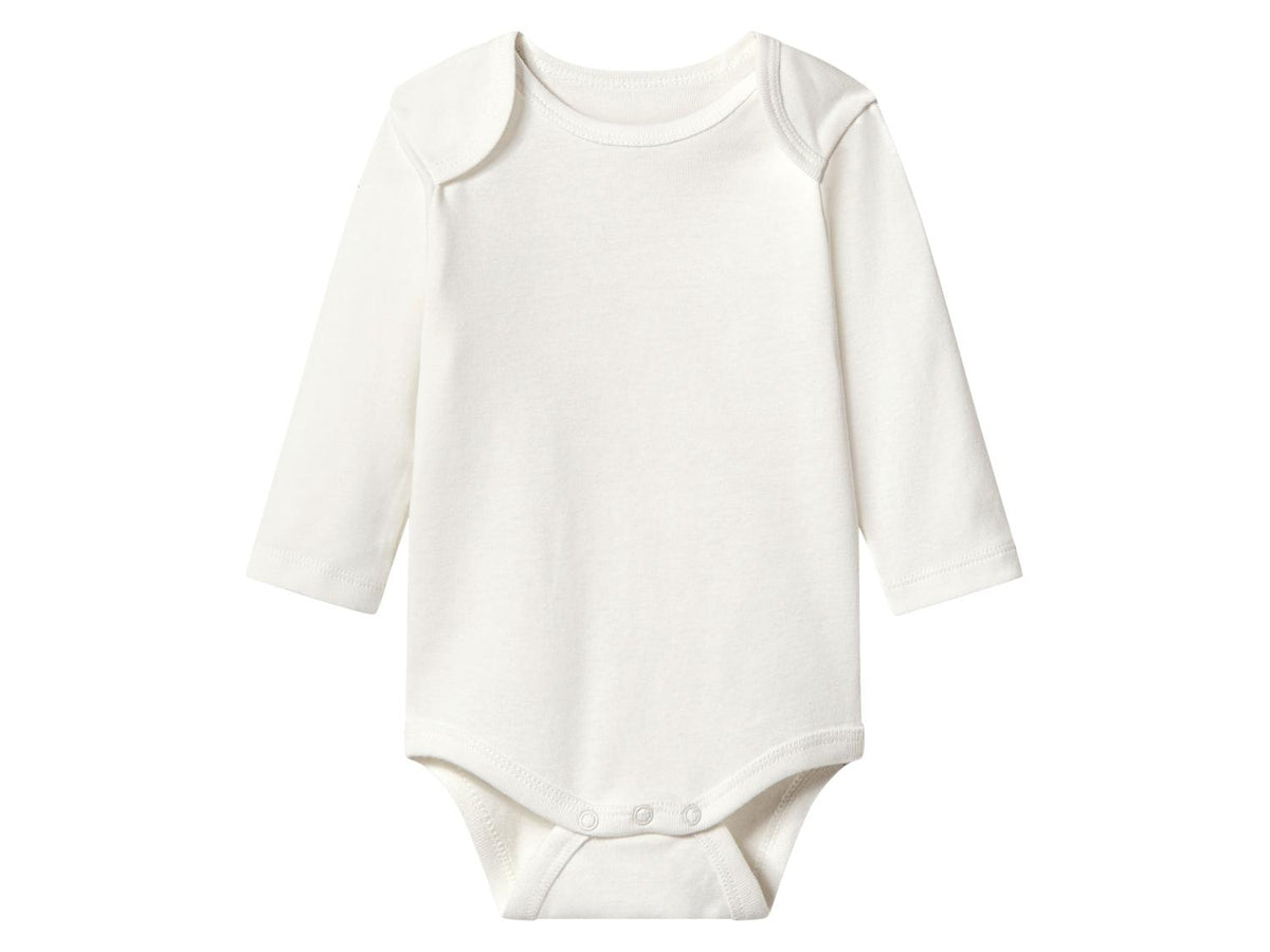 LUPILU Baby Girls’ Longsleeved Bodysuits, 3 pcs