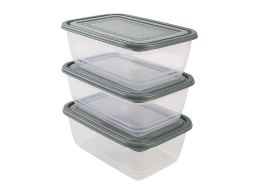 Livarno Home Food Storage Containers - Set of 3