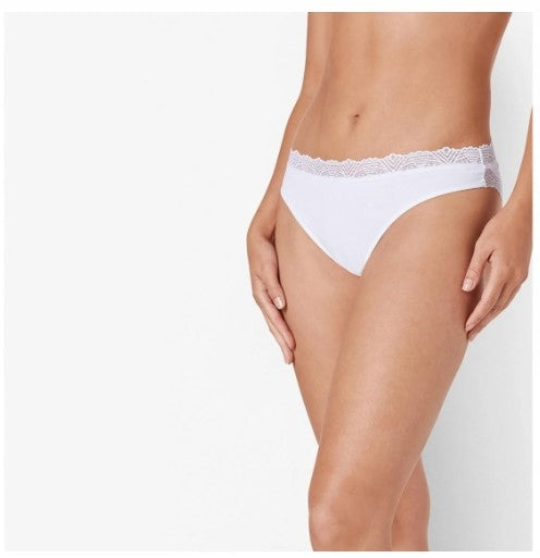 Esmara briefs with laces, 2 pieces, White