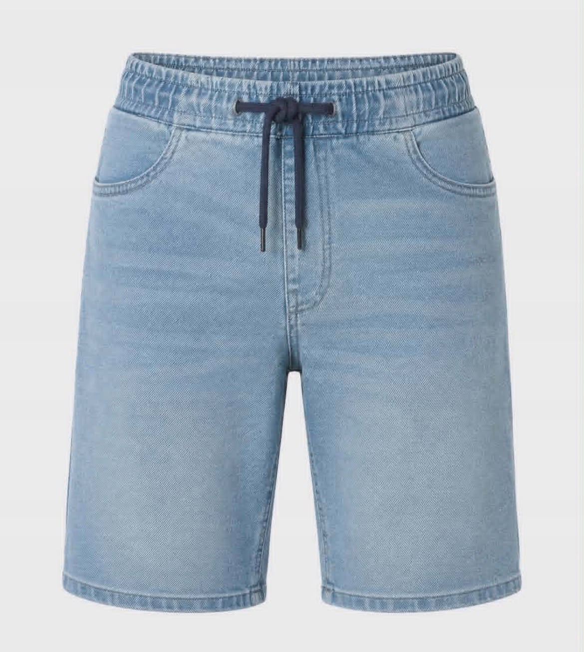 ESMARA MEN denim bermuda shorts (Light Blue)