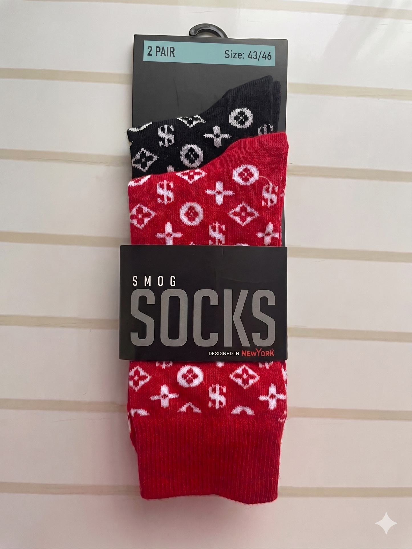 SMOG Socks for men (New Yorker)