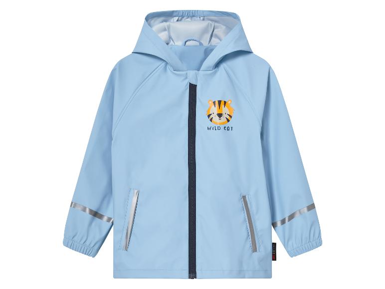 LUPILU Boys’ Waterproof Jacket - lion (Blue)