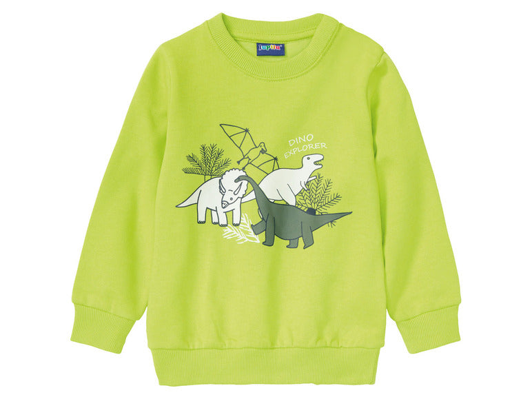 LUPILU Boys’ Fleece Sweatshirt - Dinosaurs