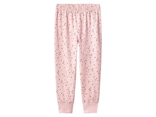 LUPILU Girls’ Long Pajamas - dots