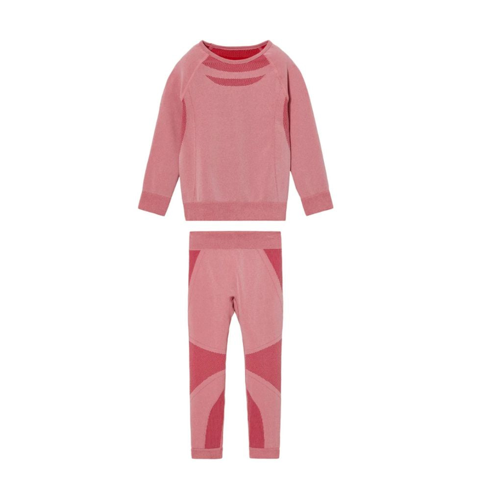 KUNIBOO Girls’ Seamless Base Layer Set, 2 pcs