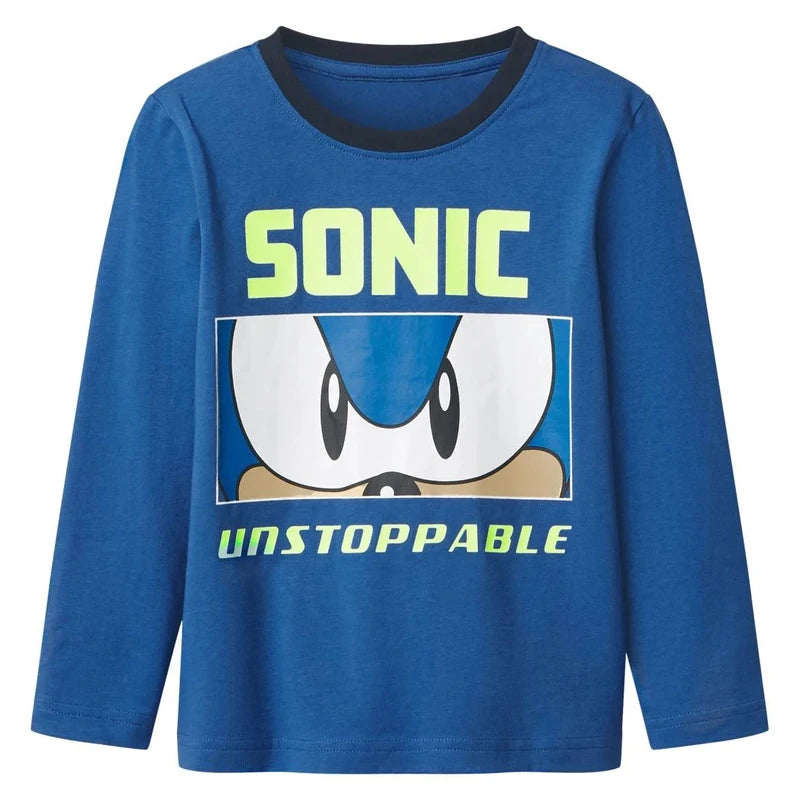 Boys’ Long Cotton pajamas - Sonic