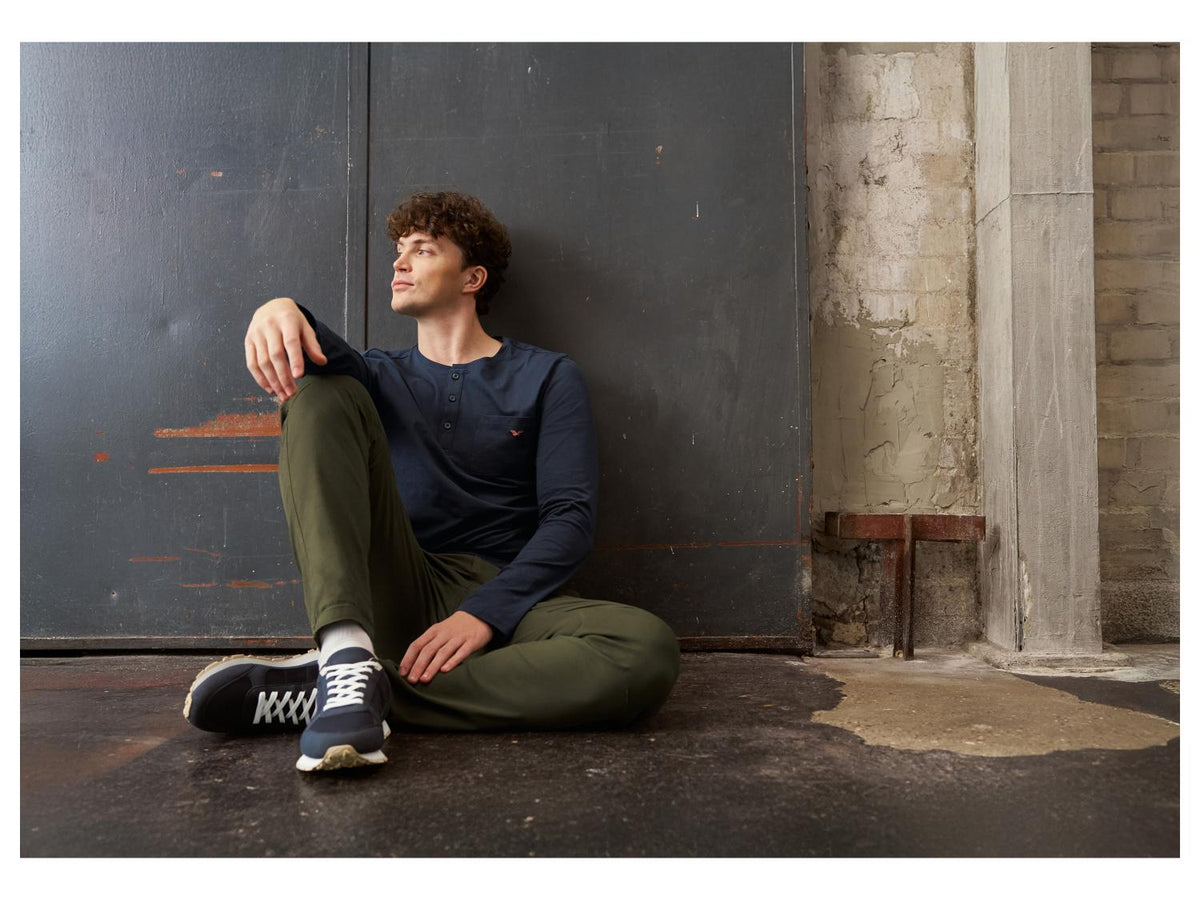 Men’s Longsleeve Top (navy) - Esmara men