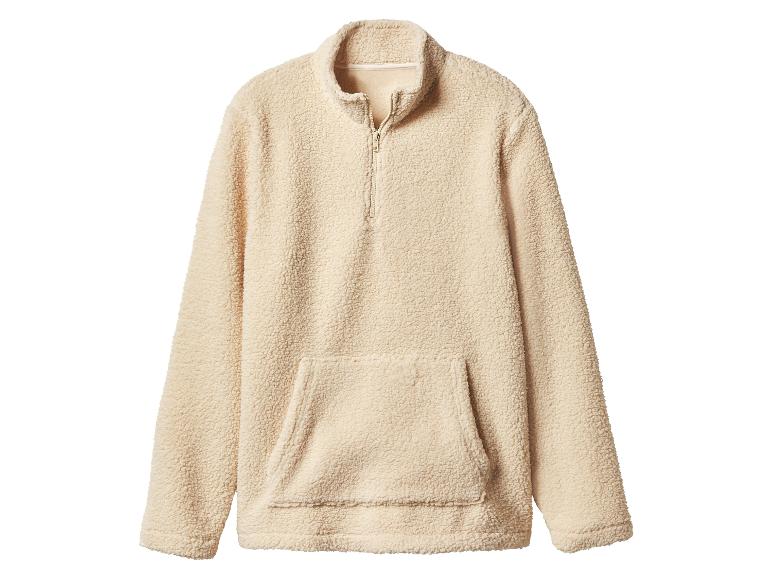 Men’s Plush Fleece Truck Sweater (beige) - Esmara men