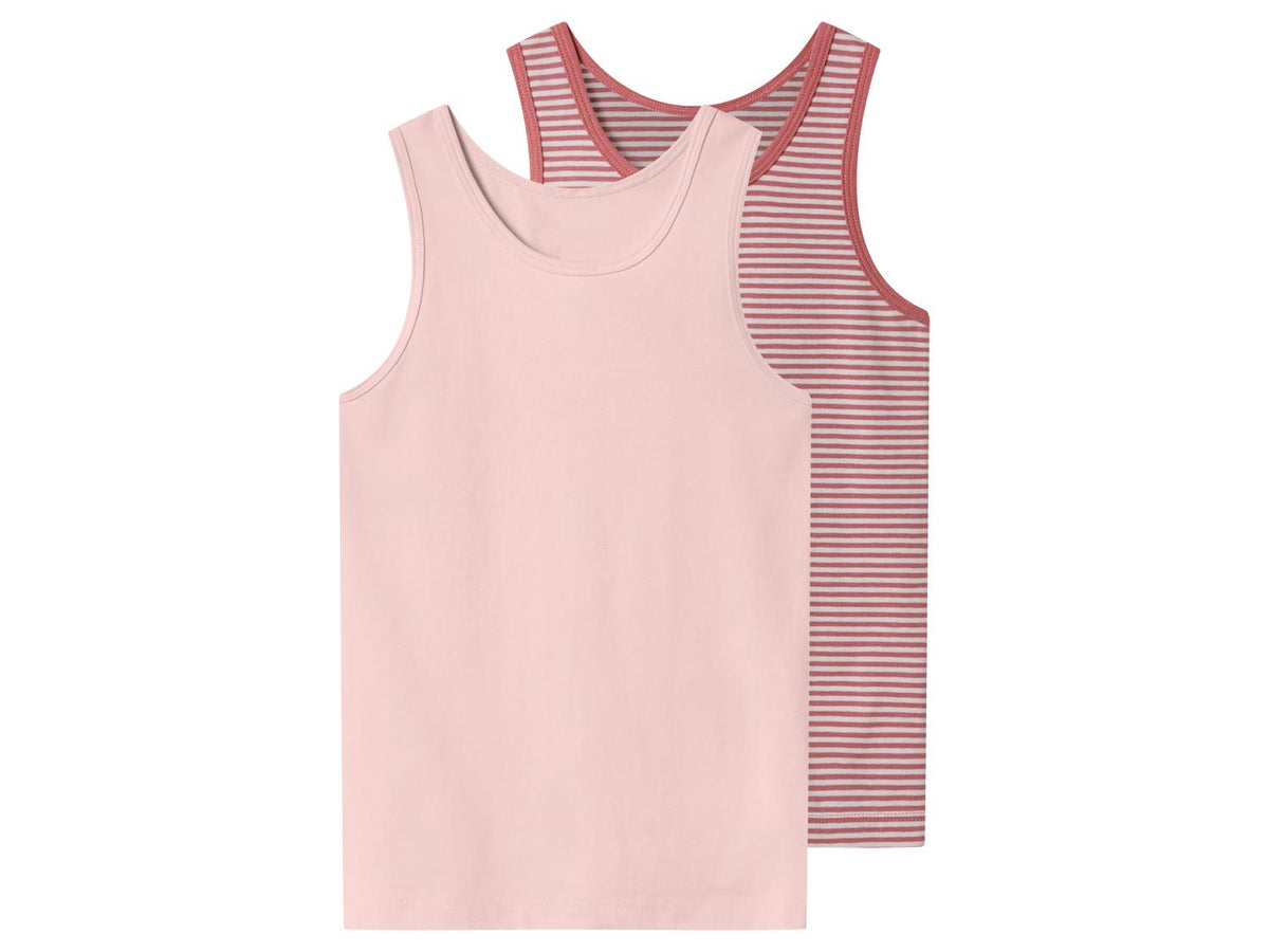 LUPILU Girls’ Undershirts, 2 pcs
