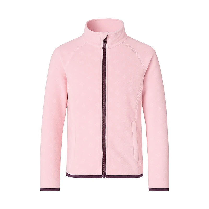 NEWCENTIAL Girls’ Fleece Jacket (pink)