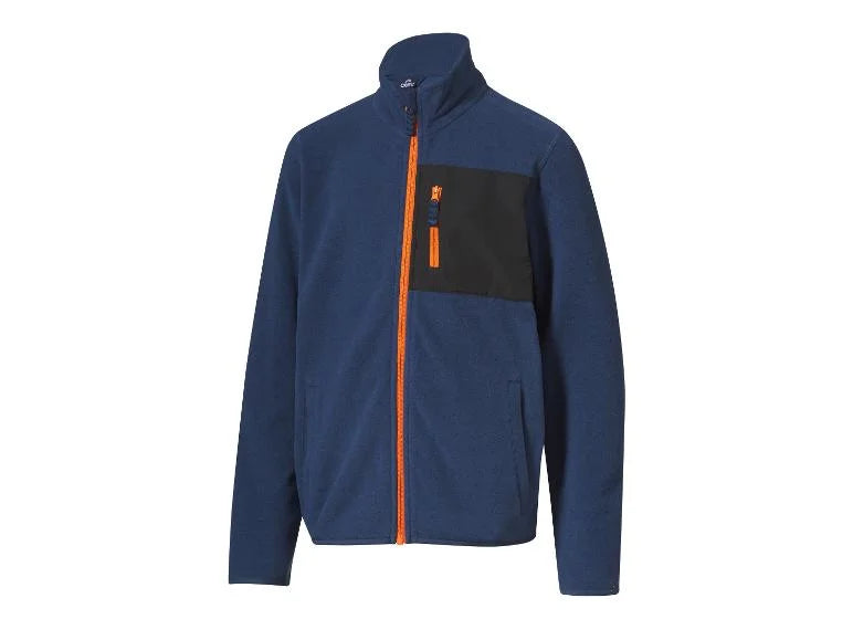 CRIVIT Boys’ Fleece Jacket (blue)