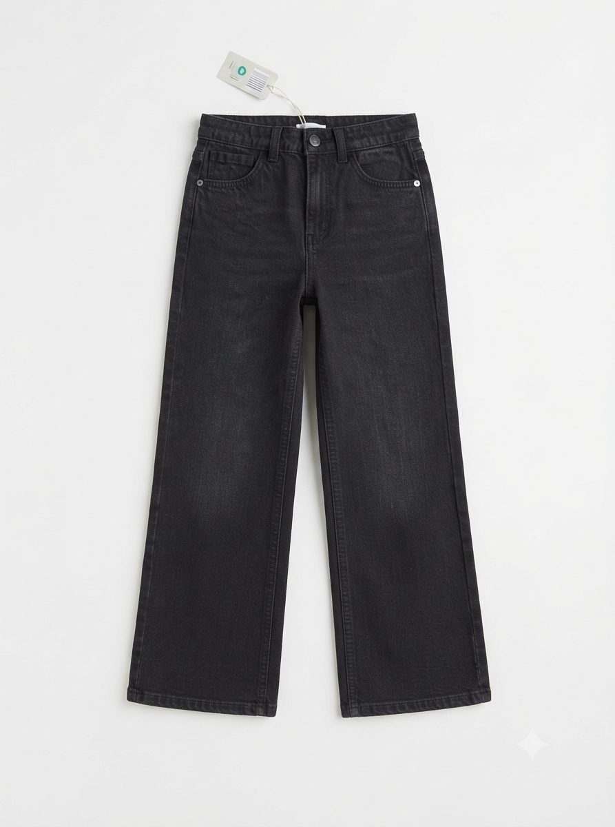 Lily & Dan Girls’ Wide-leg Jeans