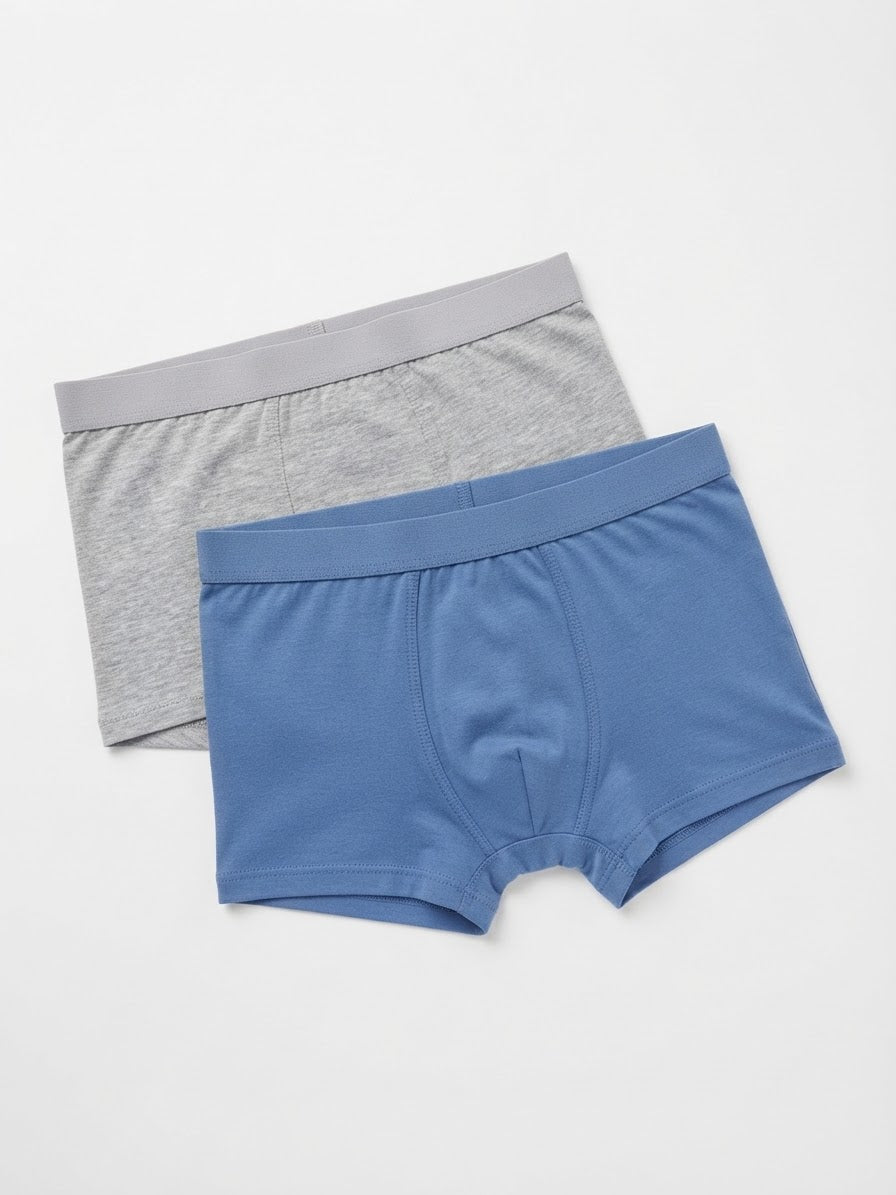 L&D Boys’ Cotton Boxers, 2 pcs