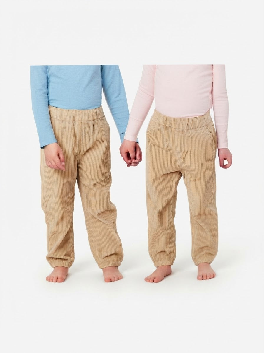 L&D Kids’ Corduroy Pants (beige)