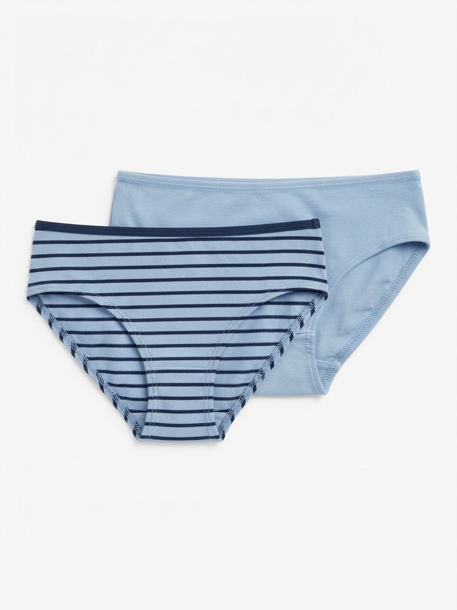 L&D Girls’ Cotton Briefs, 4 pcs
