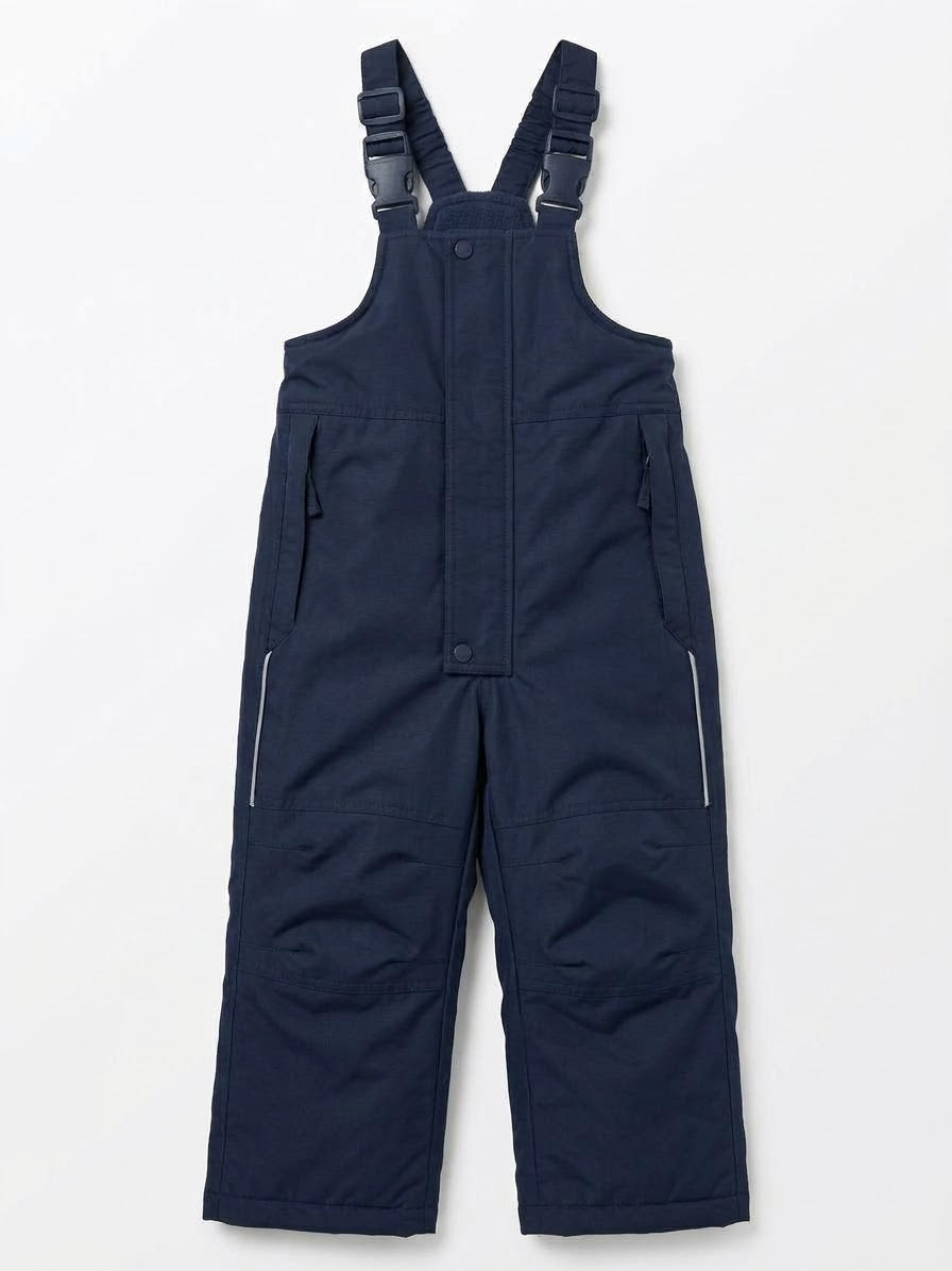 CRANE Boys’ Ski Fleeced Overalls (Navy)