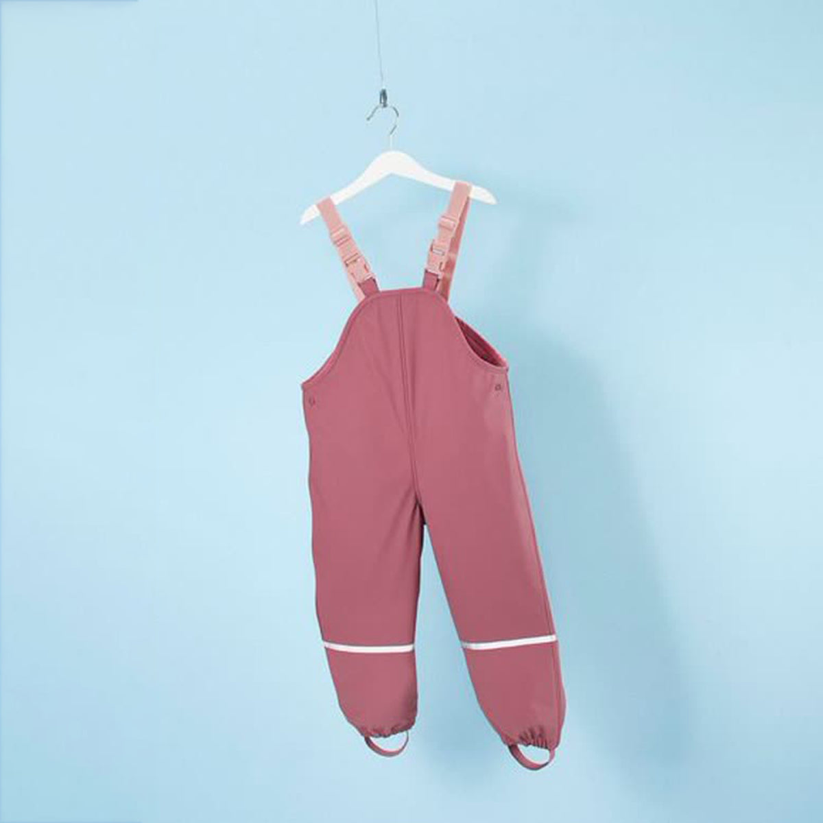 LUPILU Girls’ Waterproof Fleeced Overalls (pink)
